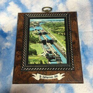 St. Catharines Ontario Canada Vintage Wall Art Souvenir